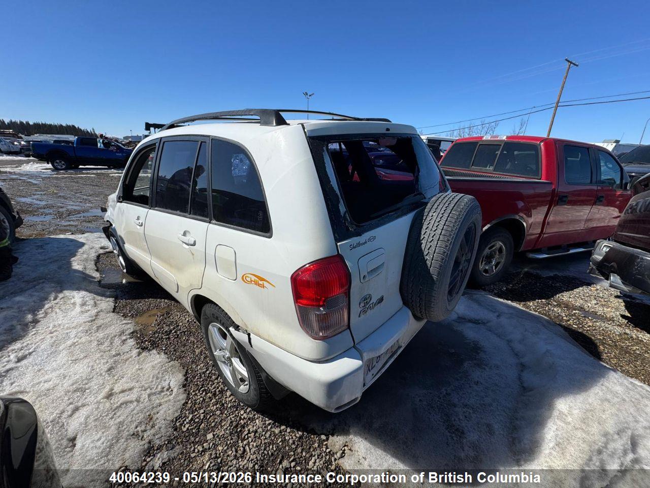 2003 TOYOTA RAV 4 — VIN JTEHH20V130257798 — photo 4